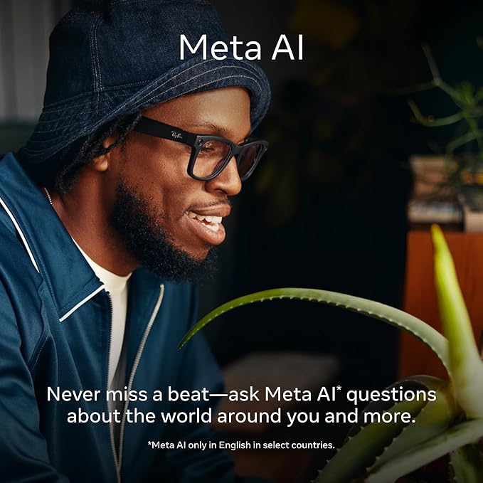 Ray-Ban Meta Glasses, Skyler Shiny Chalky Grey / Cinnamon Pink