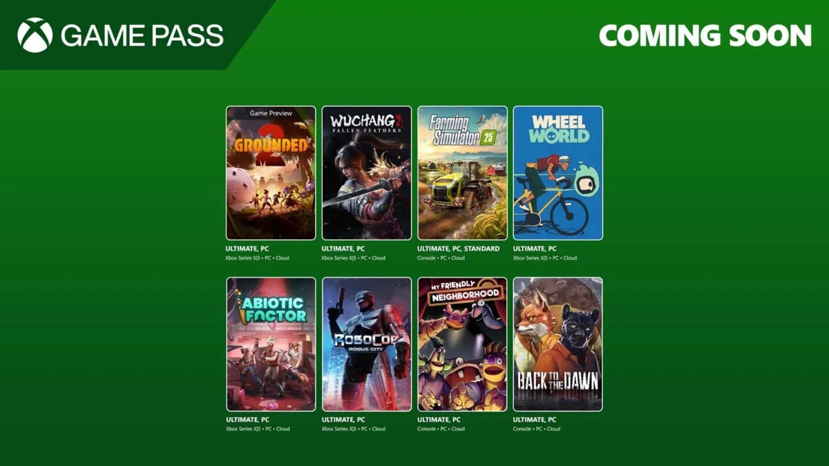 Xbox Game Pass tháng 7/2025 (Đợt 2): Đầy ắp bom tấn mới và những bất ngờ thú vị
