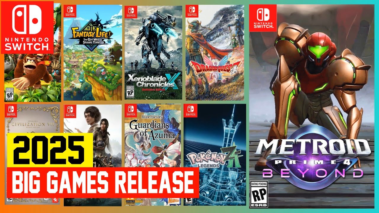 Danh sách game hot sắp đổ bộ Nintendo Switch