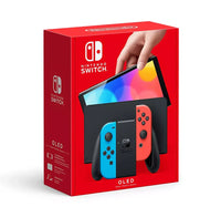 Nintendo Switch – OLED Model - Màu Xanh Đỏ - Neon Red & Neon Blue Joy-Con