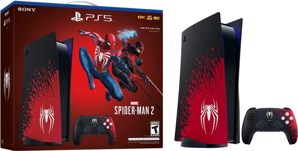 PlayStation 5 Console – Marvel’s Spider-Man 2 Limited Edition Bundle