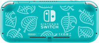 NINTENDO Switch Lite Turquoise Animal Crossing Set (Mamekichi & Tsubukichi Aloha Pattern)