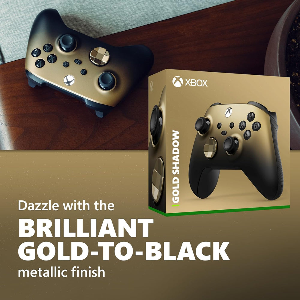 Xbox Special Edition Wireless Gaming Controller – Gold Shadow