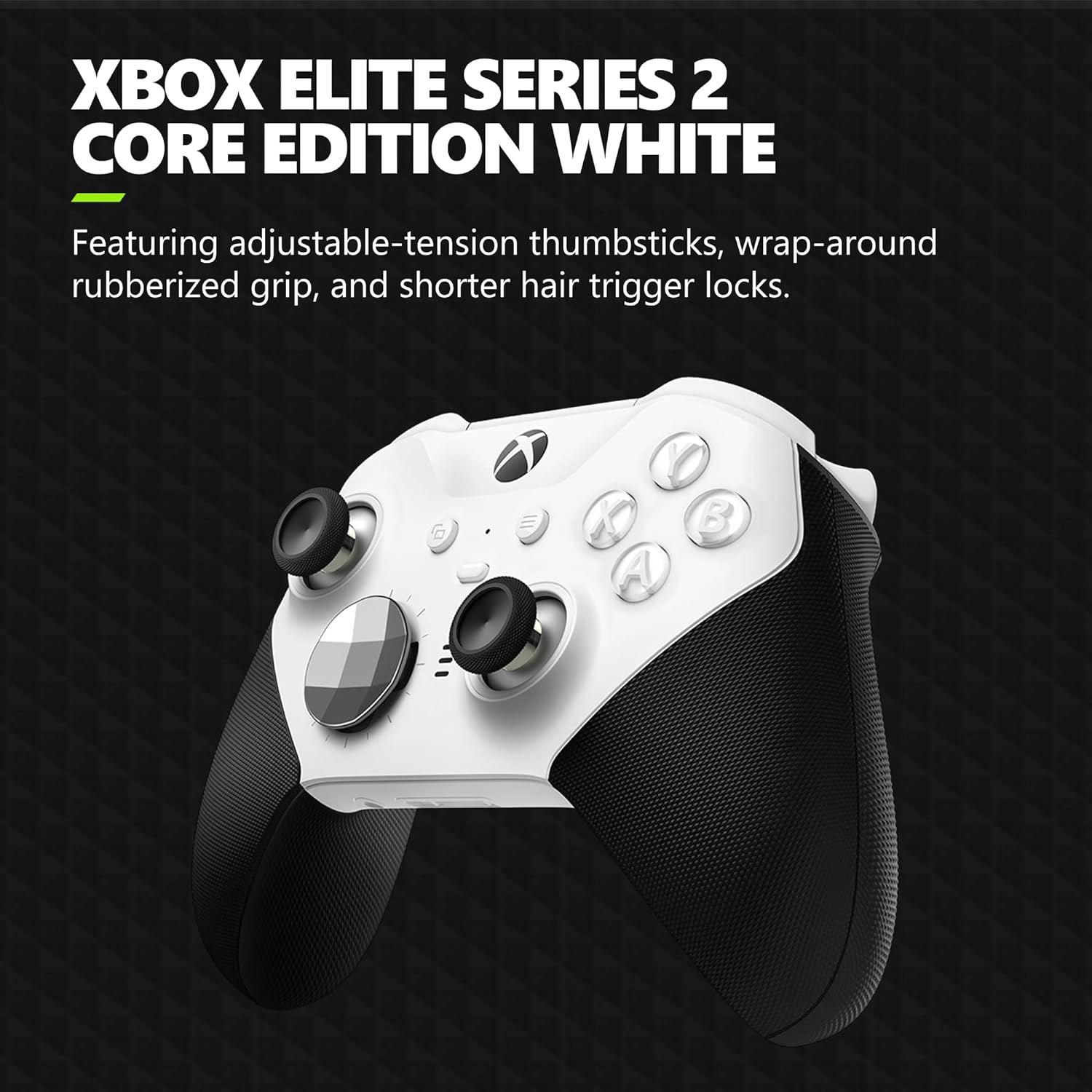 Xbox Elite Series 2 Core Wireless Gaming Controller – White